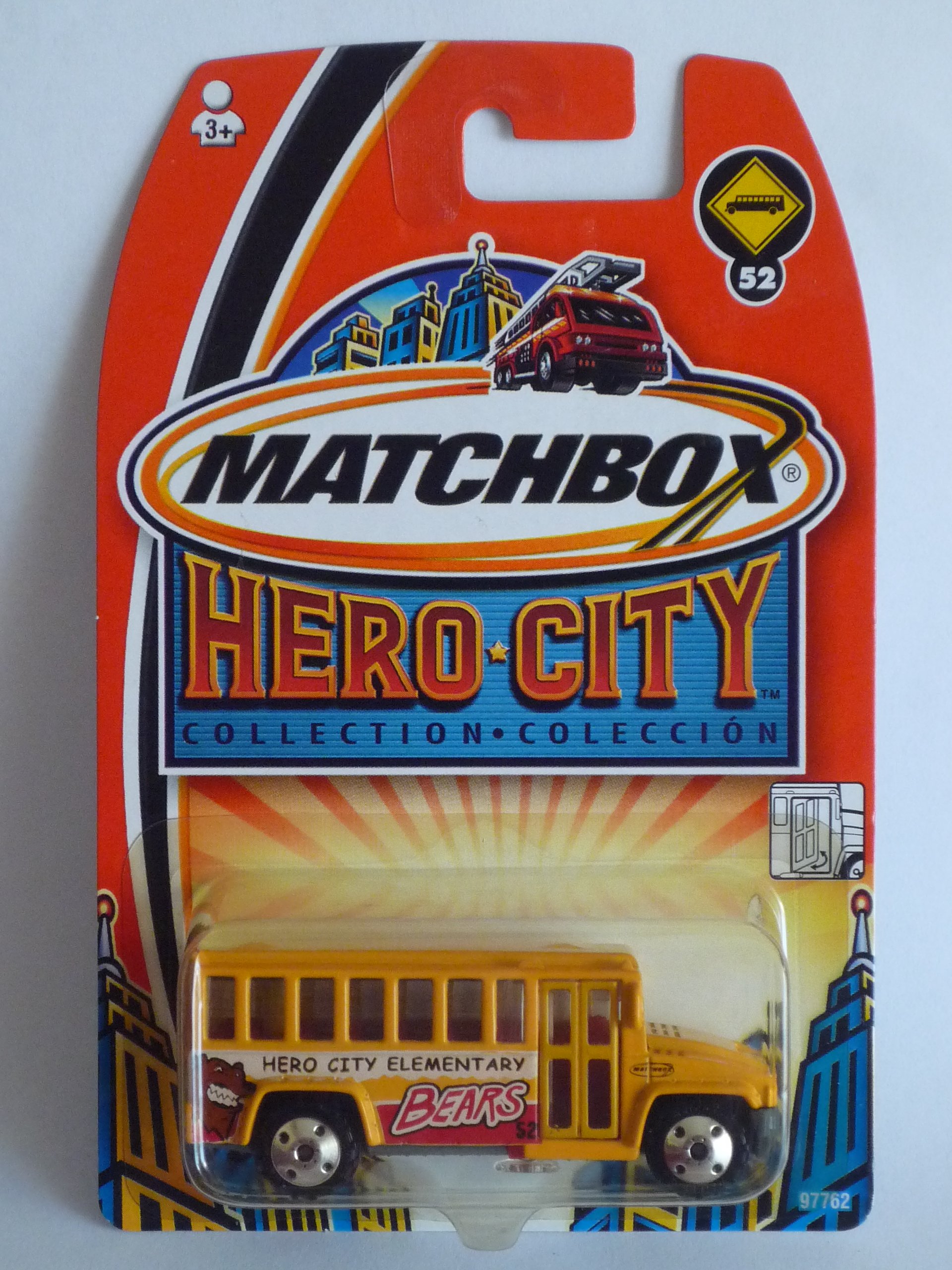 Amazon.com: Matchbox Hero City School Bus Elementary Bears : Toys